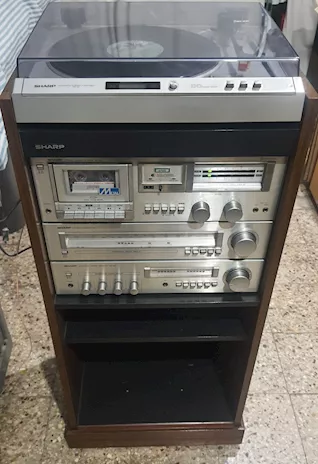 Giradischi Sharp RP30 SM30 ST30 casse