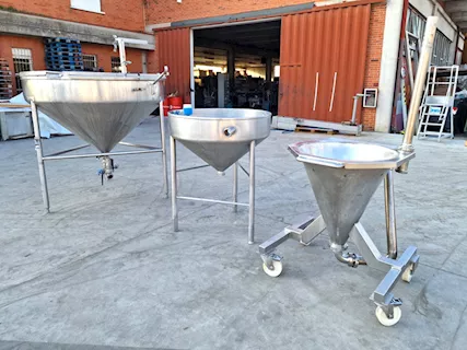 Colatori inox per impianti alimentari usati
