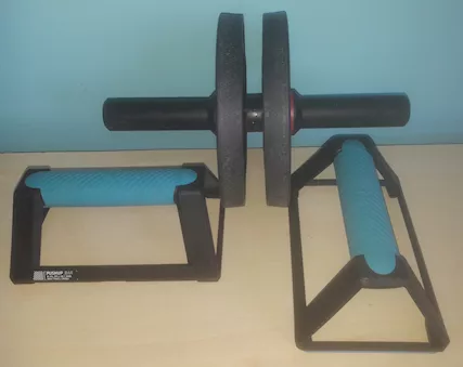 Pushup Bar e Rotella Addominali