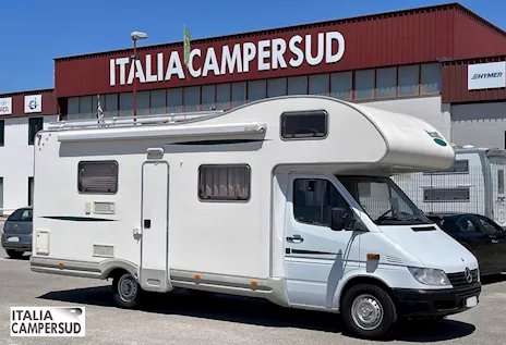 Camper Mc Louis Glen 701 mansardato Mercedes del 2001