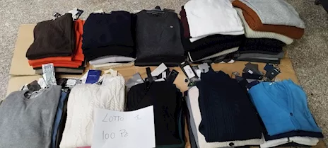 Stock maglieria uomo firmata