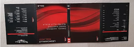 DVD + CD Leoncavallo Pagliacci - Daniel Harding, Mario Marto, come nuovo - Anteprima 5