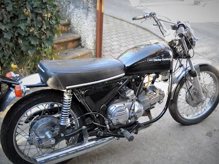 Aermacchi Harley America 350 - 1974, colore originale, in buone condizioni - Foto 5