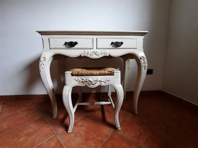 Toilette con sgabello originale francese