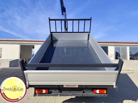 Iveco Daily 35 C 16 - 2022 - cassone ribaltabile Km 355644, colore esterno Bianco - Anteprima 5