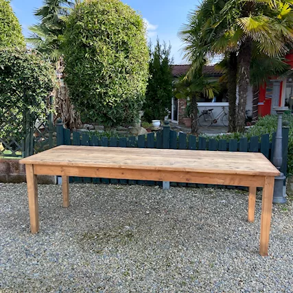 Tavolo in Larice Americano 252 cm