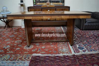 Tavolo da pranzo/scrittoio stile Art Déco anni 40/50, in ottime condizioni - Foto 3