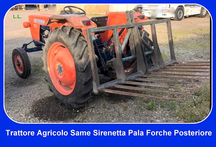 Same Sirenetta RM2 Pala Forconi Anno 1980