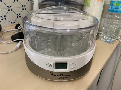 Yogurtiera  Yogurtiera Moulinex YG231E con 7 vase