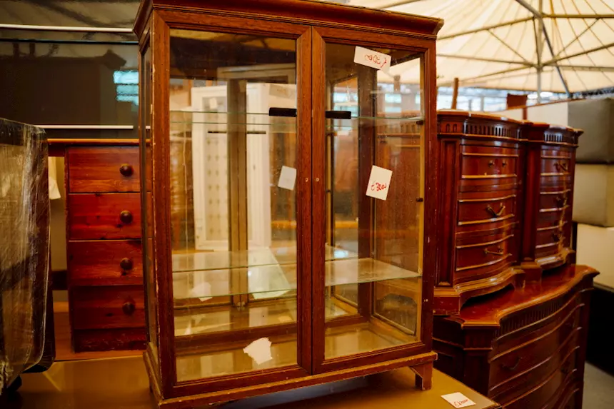 Vetrina espositiva in legno - 24829