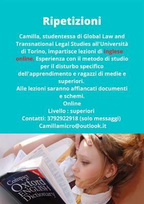 Ripetizioni di inglese online