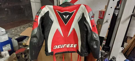 Giacca pelle Dainese