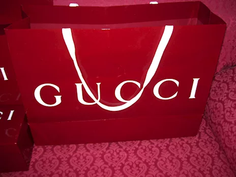 Scatole Gucci linea Bordeaux 2 - Gift Box originali nuove, colore rosso - Anteprima 5