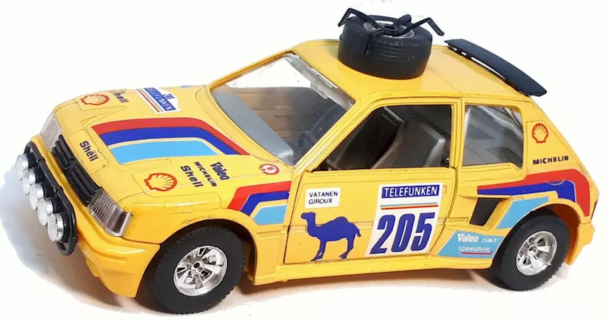 Peugeot 205 Turbo 16 Safari (1985), modello obsoleto