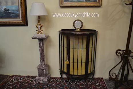 Vetrina-cristalliera stile Art Déco del XX secolo
