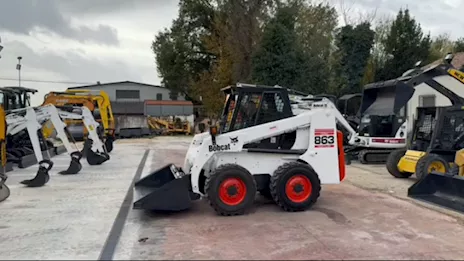 Minipala Bobcat 863hf Anno 2000 Ore 2198, modello 863 HF - Foto 3
