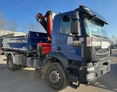 Iveco Trakker AD190T - 410 Gru Palfinger PK 13001K