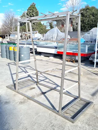 Porta tubi inox
