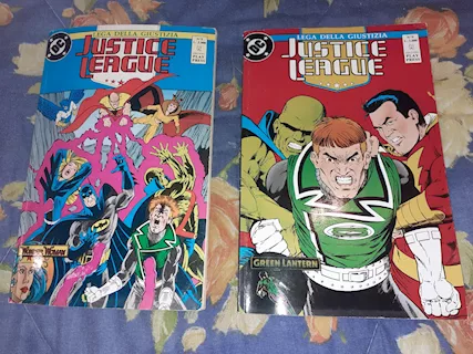 DC Justice League Lega della Giustizia Play Press 1990 5-9