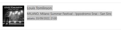 2 Louis Tomlinson Milano Summer Festival