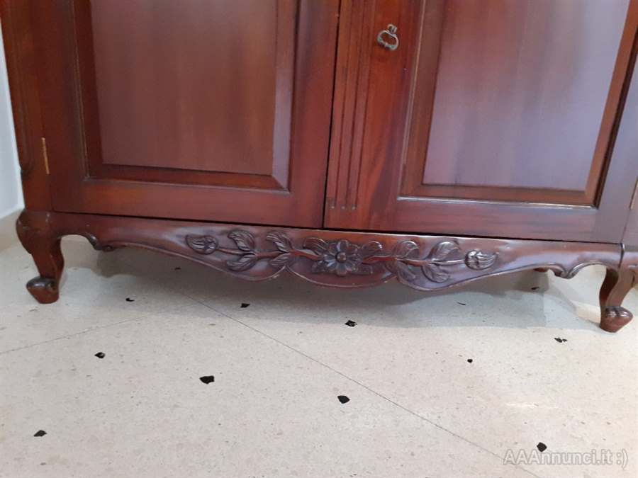 Vetrina in mogano - epoca 1900 - Foto 8