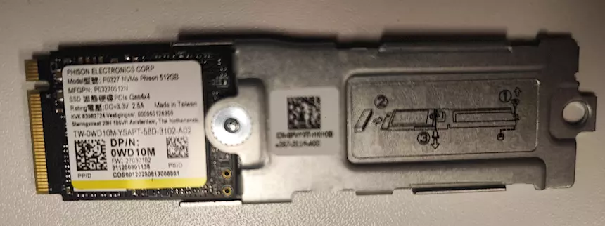 SSD PCIe - Phison Electronics Corp - 512 GB Internal