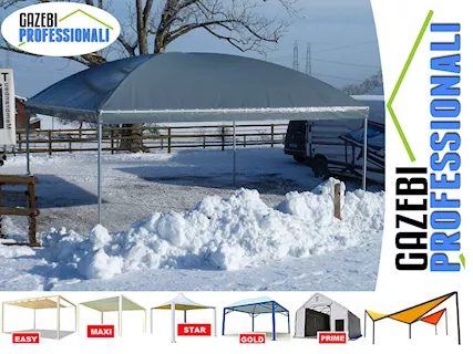 Gazebo professionale richiudibile retraibile