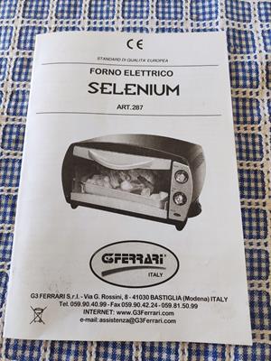 Forno elettrico - G3Ferrari mod. Selenium art. 287