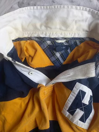Felpa Tommy Hilfiger stile Rugby - Taglia XL - Foto 3