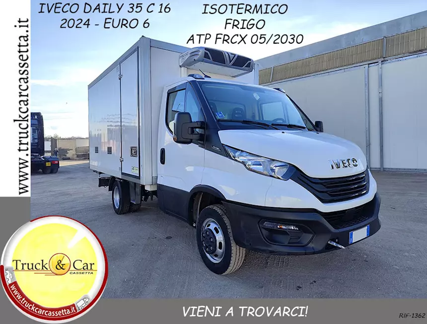 RIF.1362 IVECO DAILY 35 C 16 - 2024 - FURGONE ISOTERMICO CON Km 70821