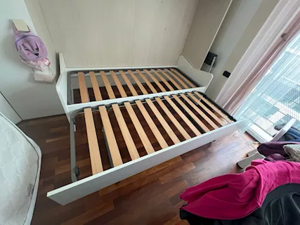 Letto doppio estraibile