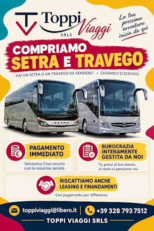Compriamo il Tuo Setra o Travego