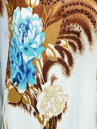 Maglia blusa donna molto versatile viscosa - TG. L, colore su, in ottime condizioni - Foto 4