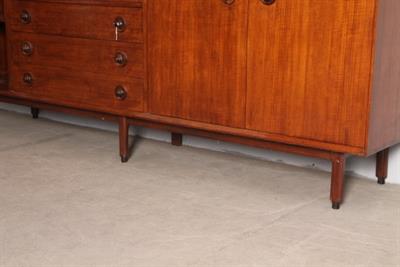 Bellissima Credenza sideboard anni 60 teak restaurata, in legno - Foto 6