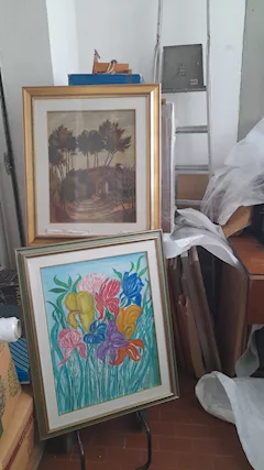 Mobili e anni 70. E quatri di un pittore toscano, mai usati - Foto 3