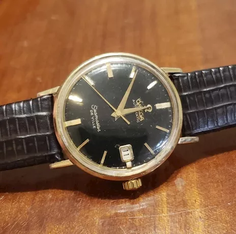 Omega Seamaster Dial Black - Foto 4