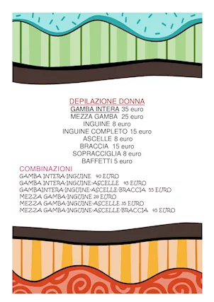 Estetista massaggi e deplazione
