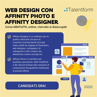 Web Design con Affinity Photo e Affinity Designer