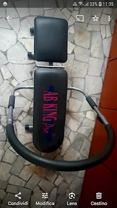 Panca per ginnastica