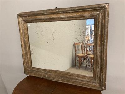 Antica specchiera meccata oro