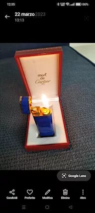 Accendisigari Cartier da una mia collezione