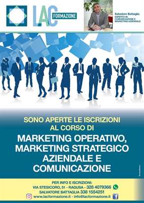 Corso Marketing: Operatività Strategia Aziendale e Comunicaz