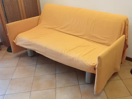 Divano letto in regalo