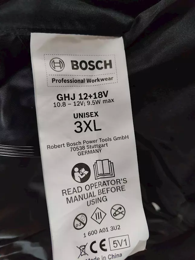 Foto 4Giacca riscaldabile Bosch GHJ12+18V nuova