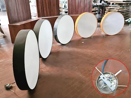 Lampade a sospensione per ristorante usate