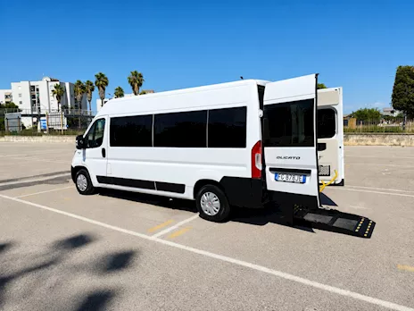 Fiat Ducato Maxi Passo Extra 9 Posti Trasporto Disabili