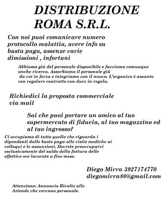 Cerco Aziende che Hanno Bisogno di Personale