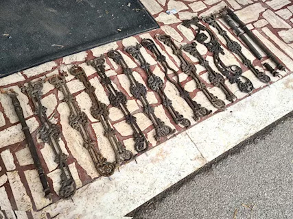 Ringhiere per balcone usate