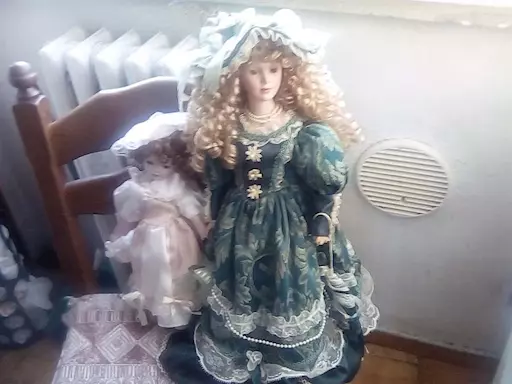 Bambole da Collezione in Ceramica