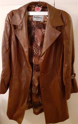 Trench in pelle originale